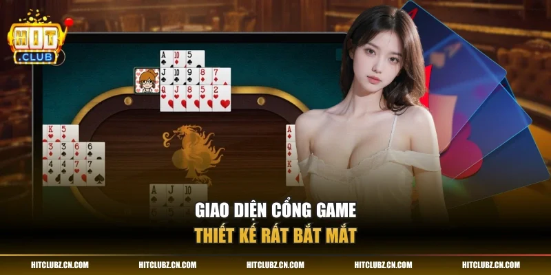 Giao diện cổng game thiết kế rất bắt mắt