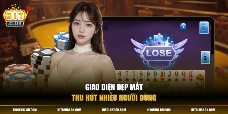 Giao diện đẹp mắt thu hút nhiều người dùng